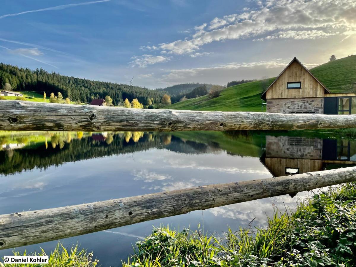 Ferienhaus Im Schwarzwald Am See "Backhaeusle" Hornberg Exterior foto