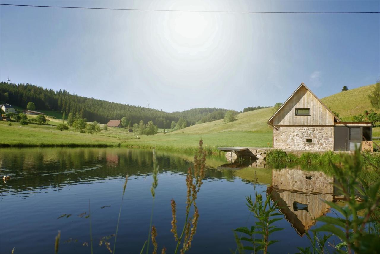 Ferienhaus Im Schwarzwald Am See "Backhaeusle" Hornberg Exterior foto