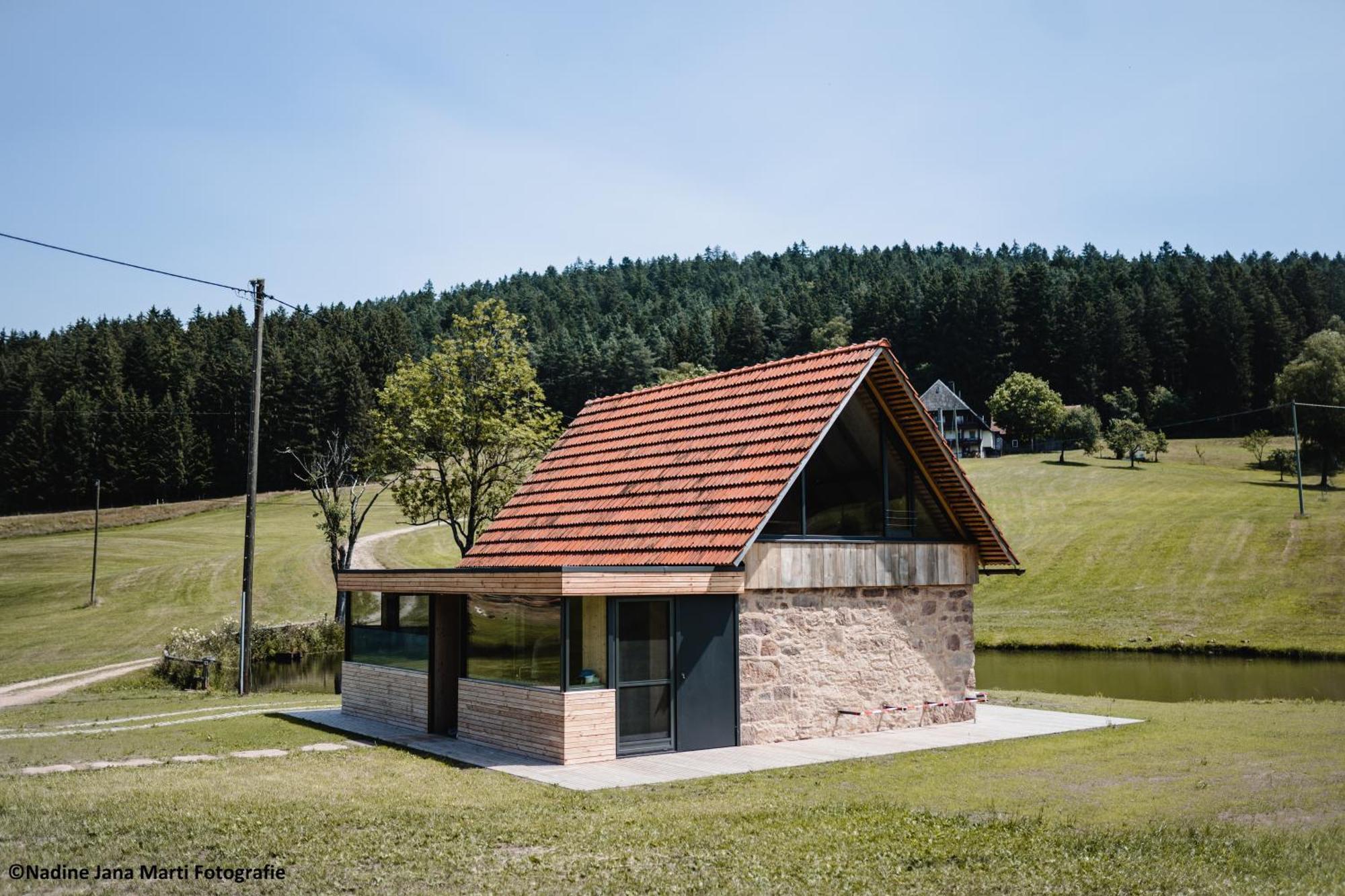 Ferienhaus Im Schwarzwald Am See "Backhaeusle" Hornberg Exterior foto